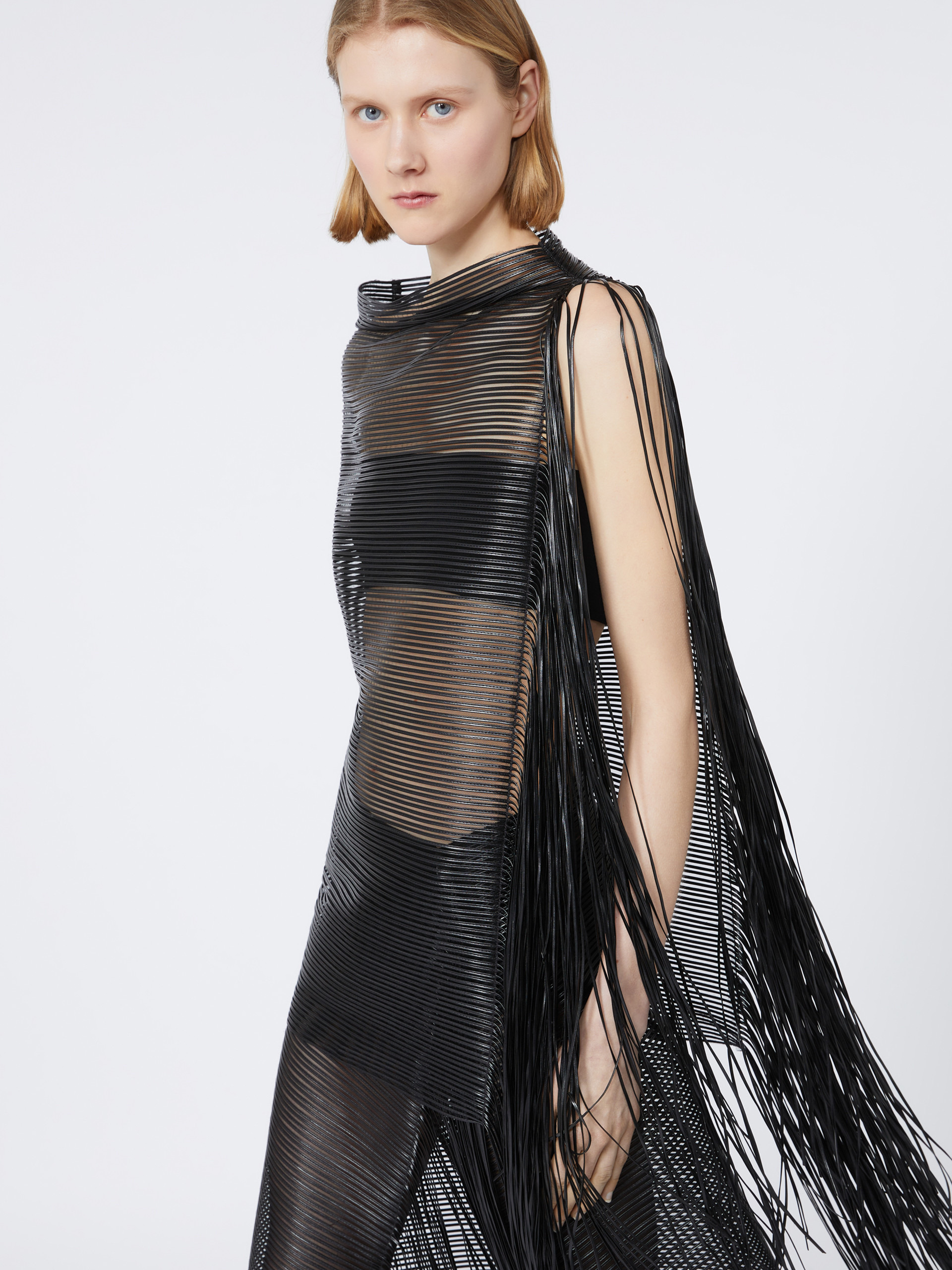 ASTI1234 Embroidered tulle tunic - RUNWAY - 5