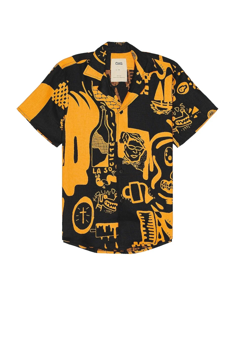 Krispy Night Cuba Linen Shirt - 1