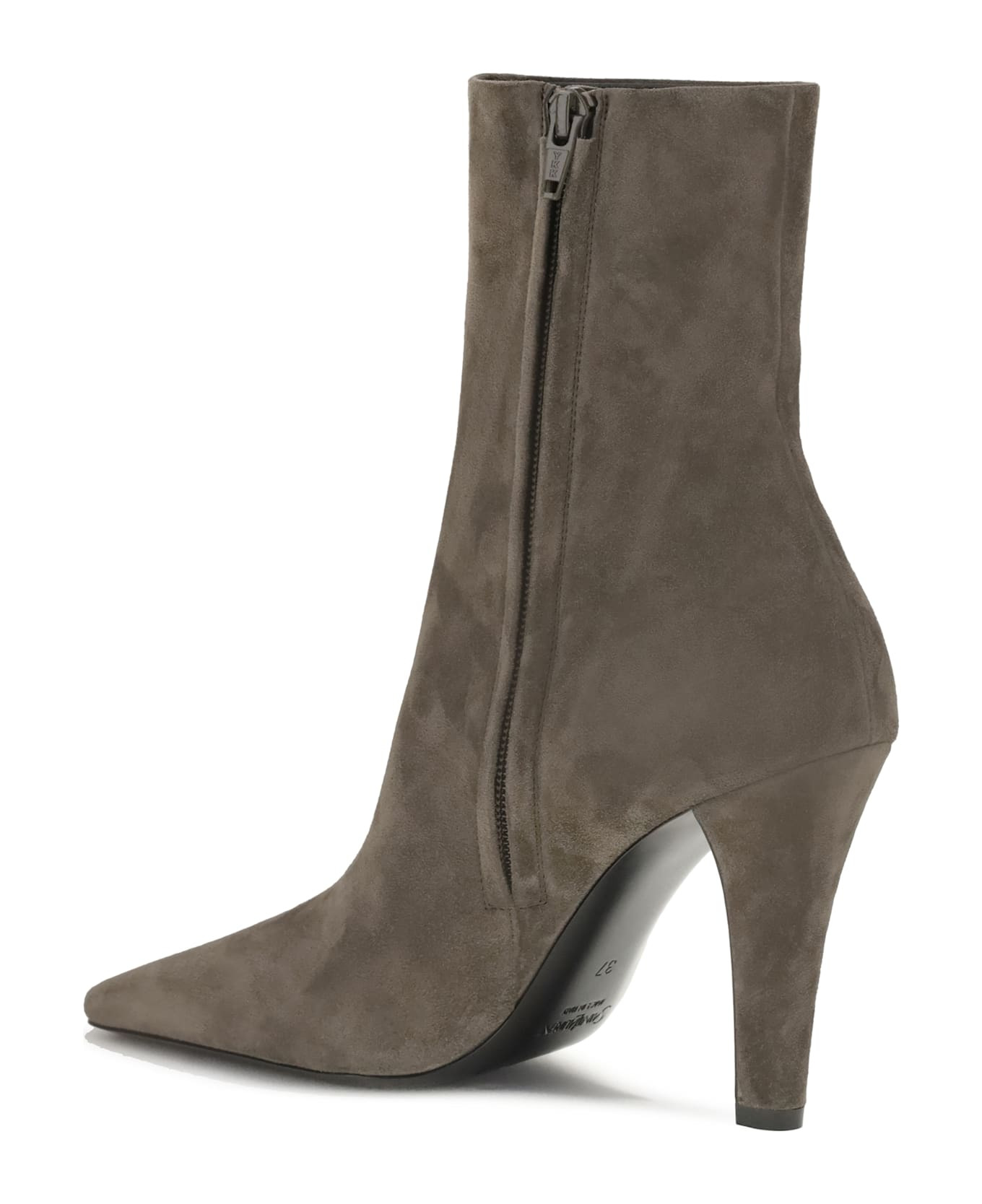 Jill Suede Ankle Boots - 3