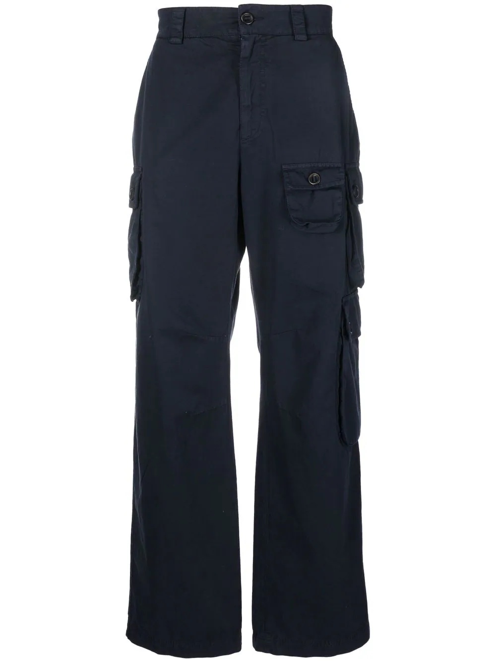 cotton cargo pants - 1