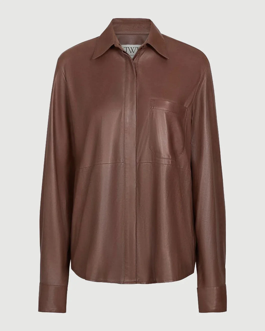 COWBOY UPDATE LEATHER SHIRT - 1