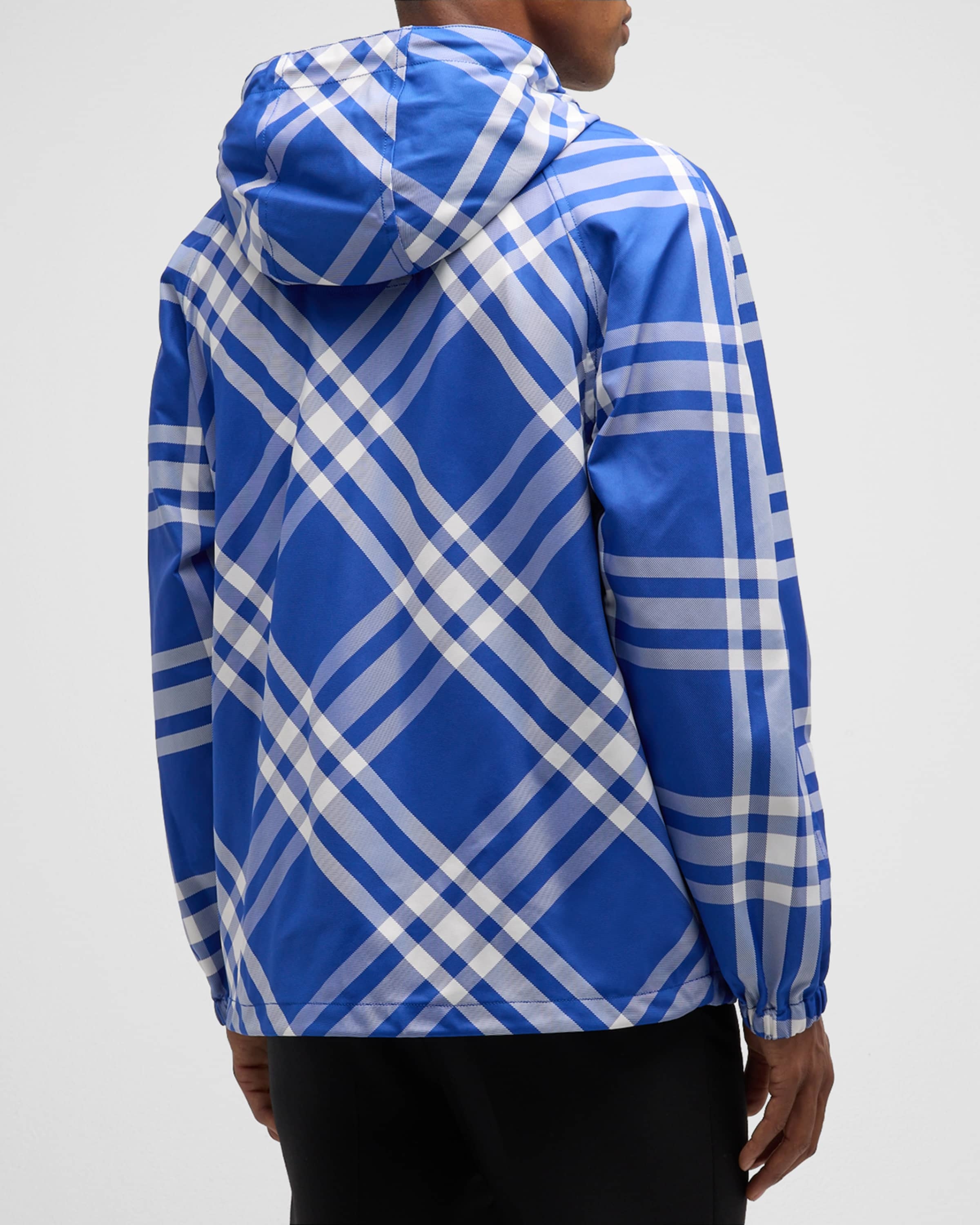 Men's Knight Check Wind-Resistant Jacket - 3