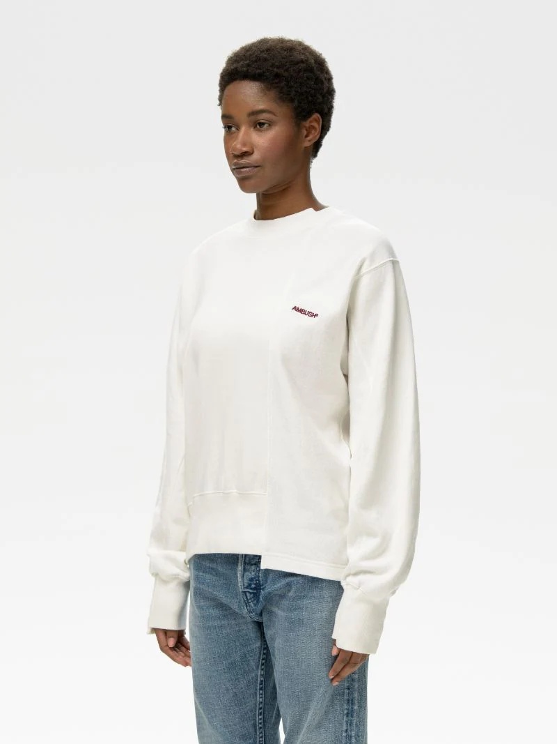 FLEECE MIX SWEATSHIRT - 4