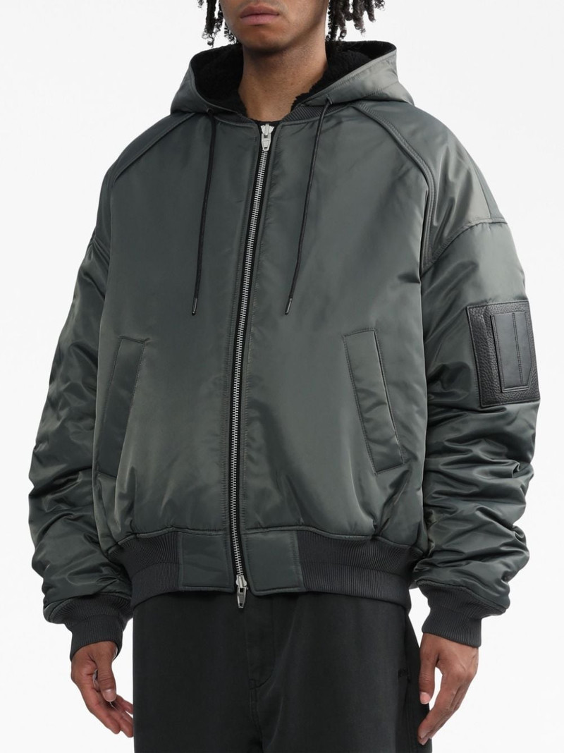 padded hooded bomber jacket 3