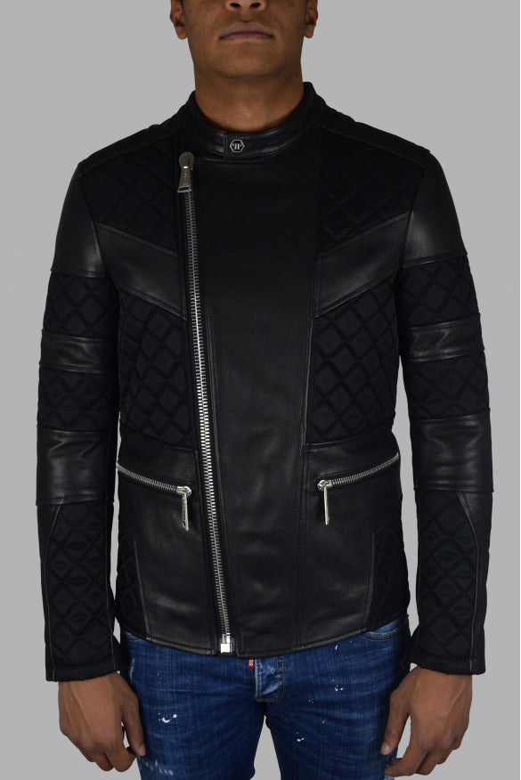 Philipp Plein Men Biker Jacket - 2