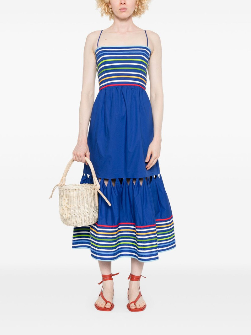 FARM RIO striped maxi dress outlook
