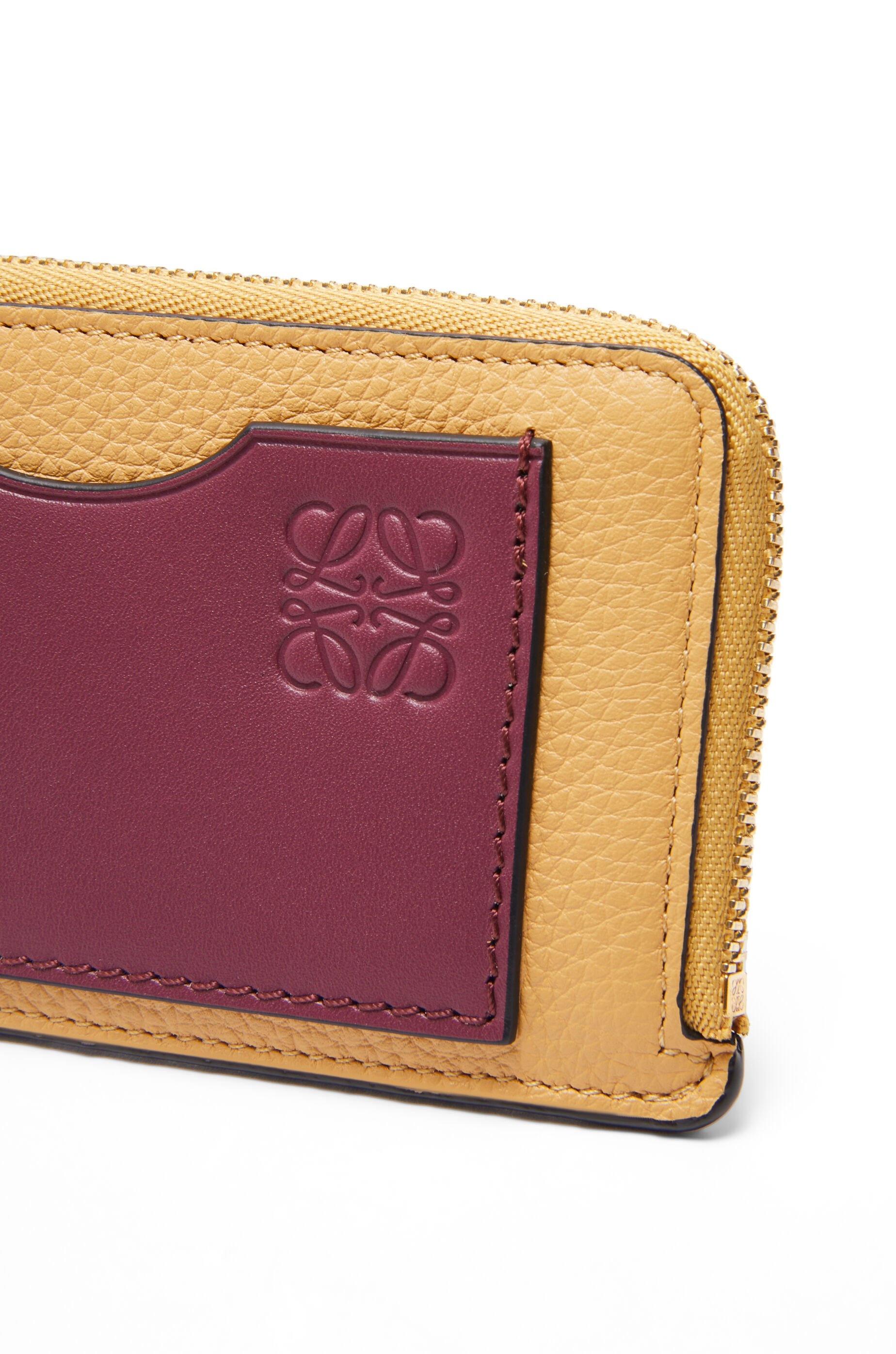 Coin cardholder in soft grained calfskin - 4