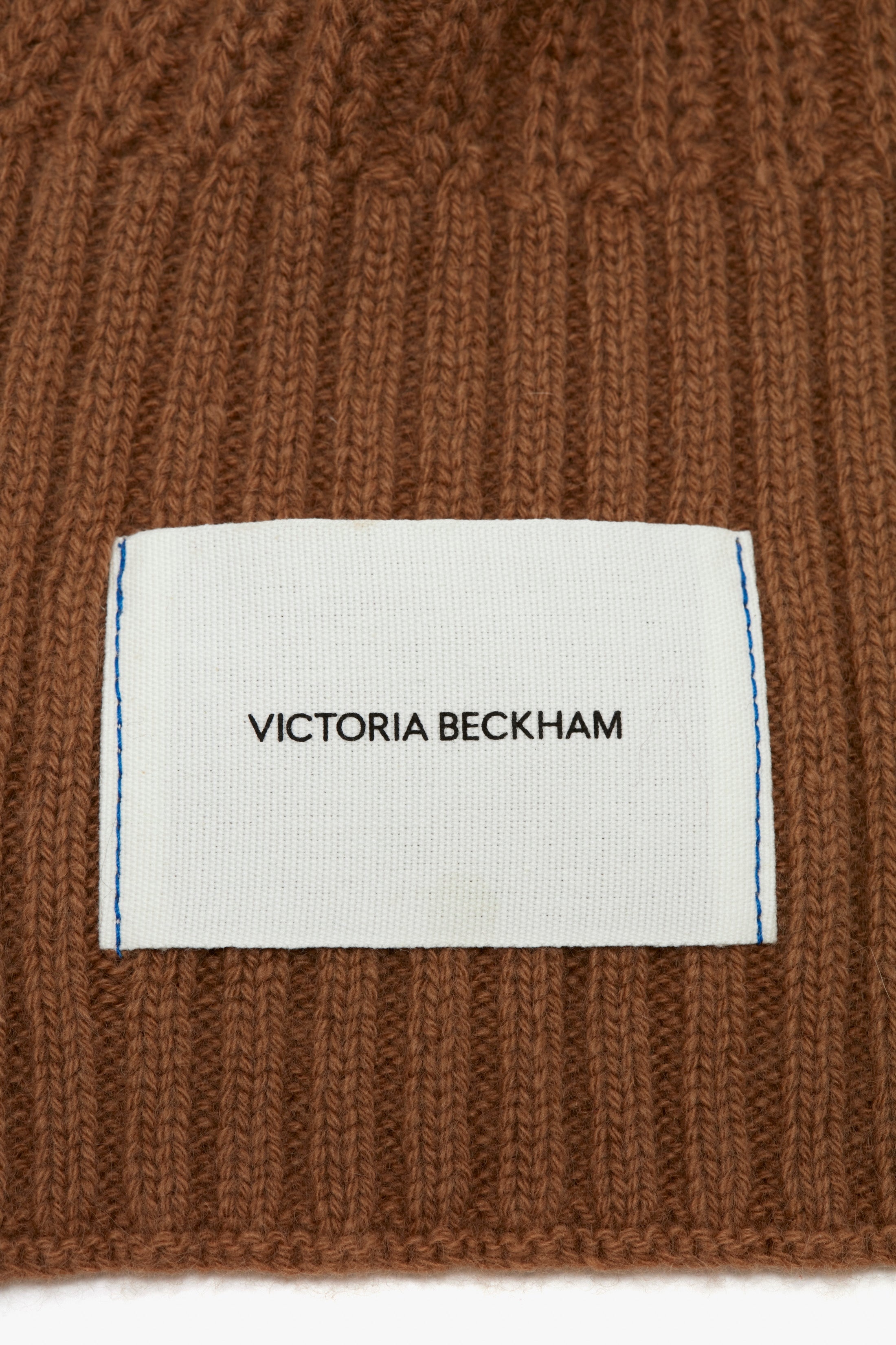 Logo Patch Scarf In Camel - 2