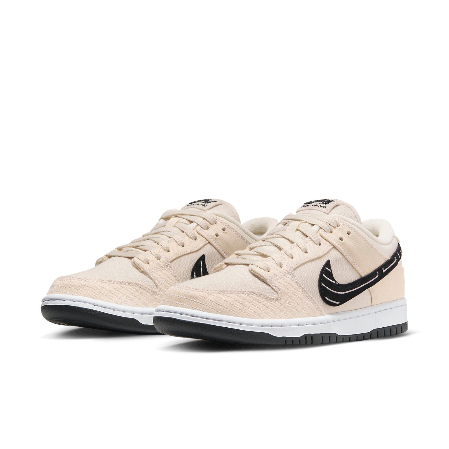 Nike SB Dunk Low 'Albino & Preto - Pearl White' FD2627-200 - 2