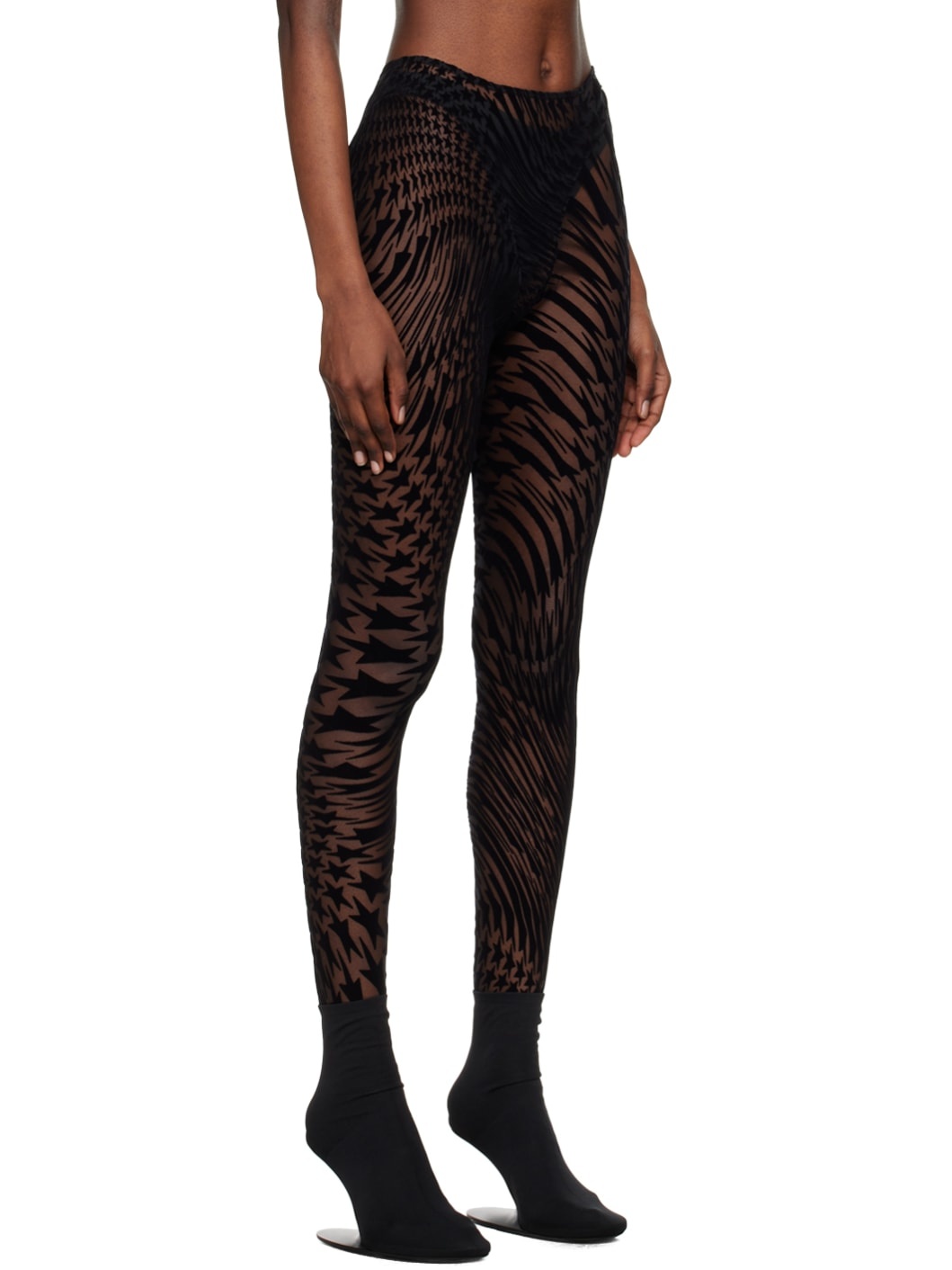 Black Star Leggings - 2