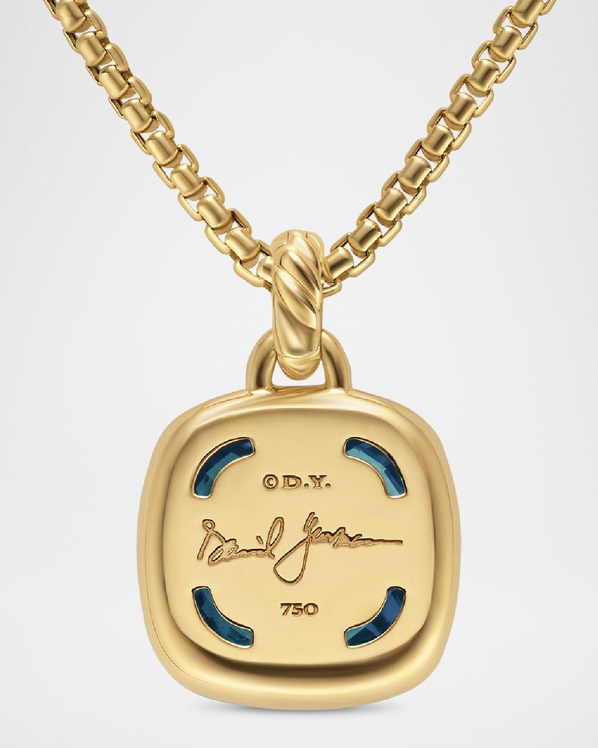 Albion Enhancer with Gemstones and Diamonds in 18K Gold - 4
