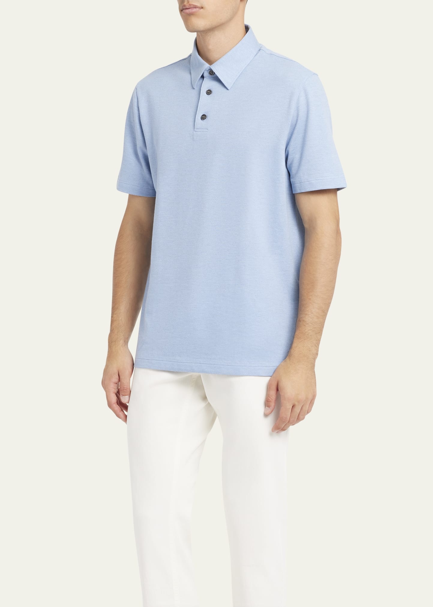 Men's Jersey Pique Polo Shirt - 4