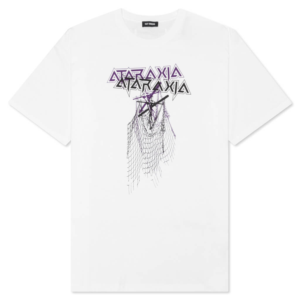 RAF SIMONS BIG FIT T-SHIRT ATARAXIA - WHITE - 1
