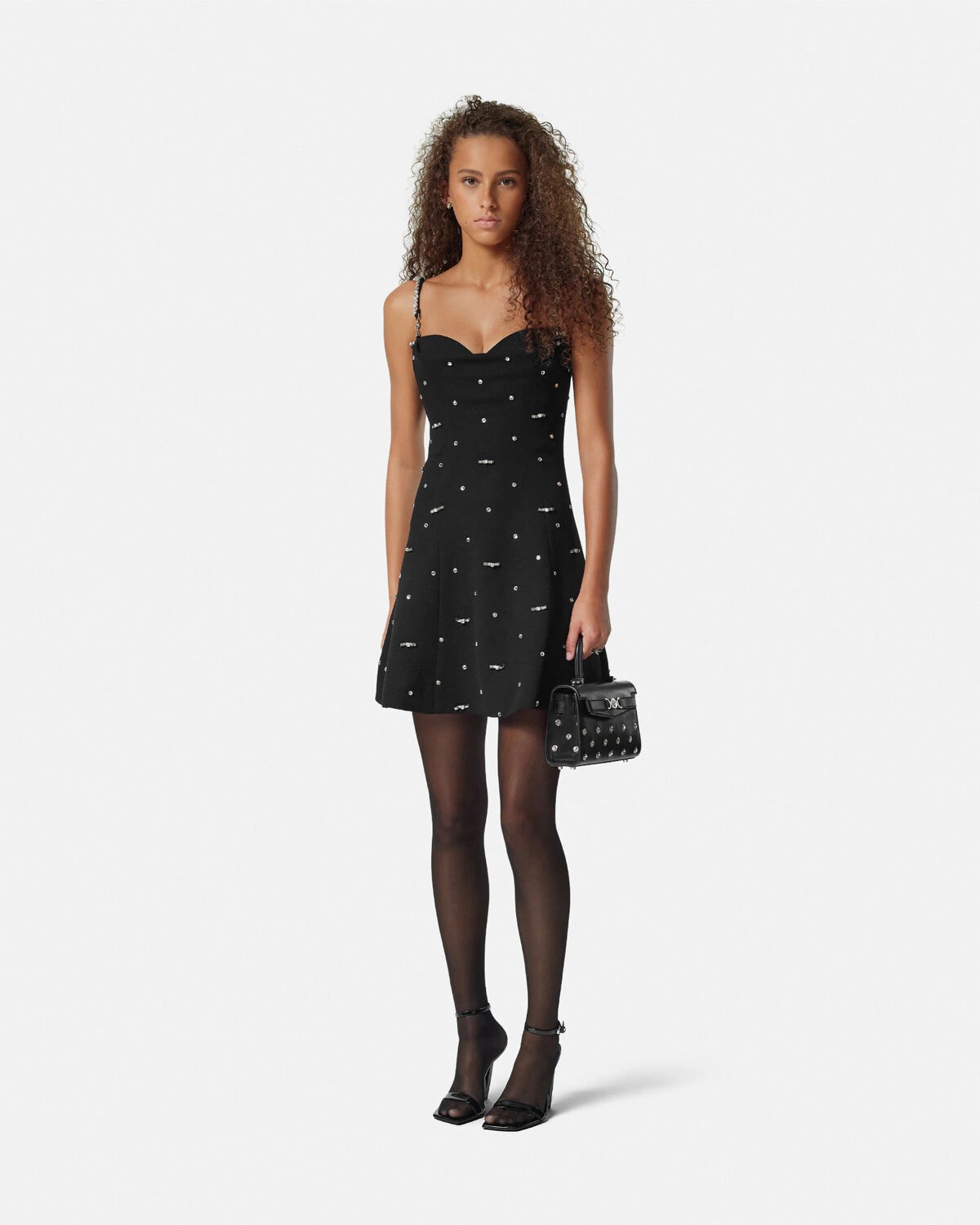 Cielo Stellato Wool Crêpe Mini Dress - 2