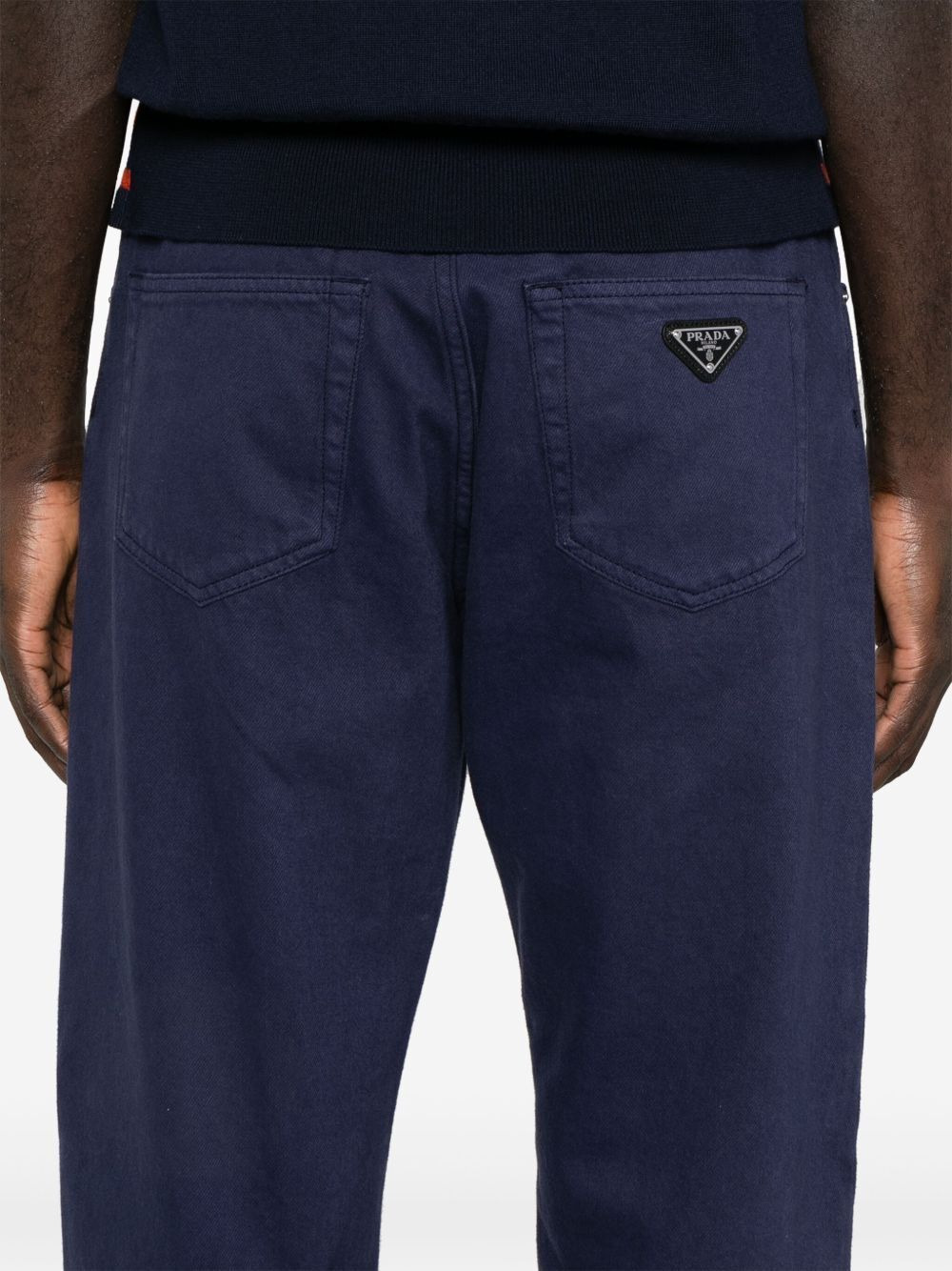Prada Men Straight Leg Tapered Jeans - 5