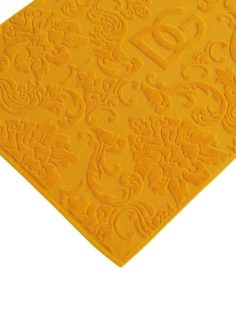 Dolce & Gabbana logo jacquard bath mat outlook