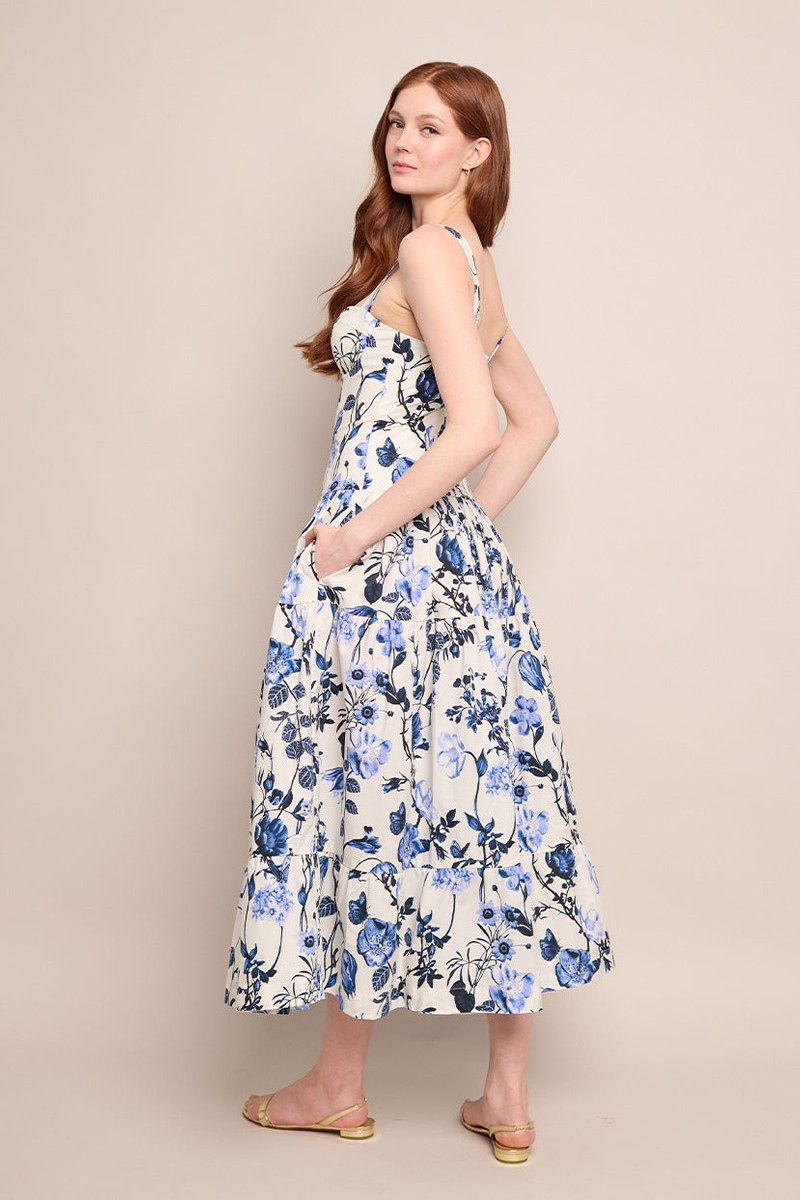 Santiago Dress An Entrance-Making, Dress Featuring A Sculptural Bodice And Romantic Tiered Skirt, Ex 4