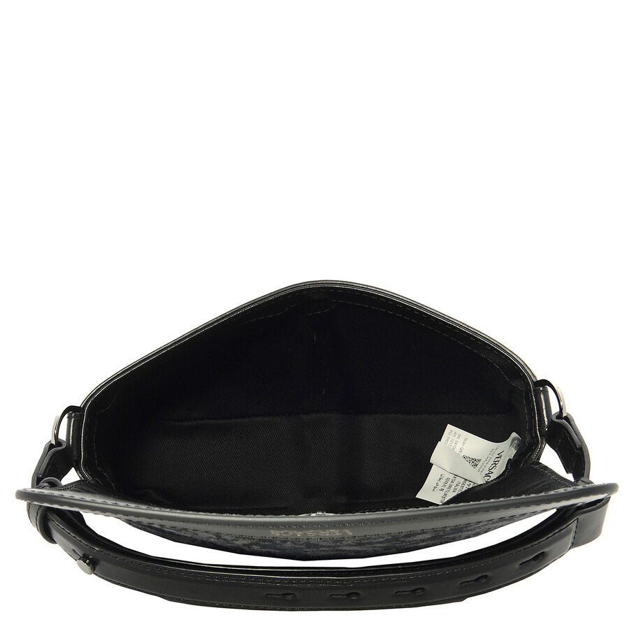 Versace Barocco-Jacquard Crossbody Bag - 4