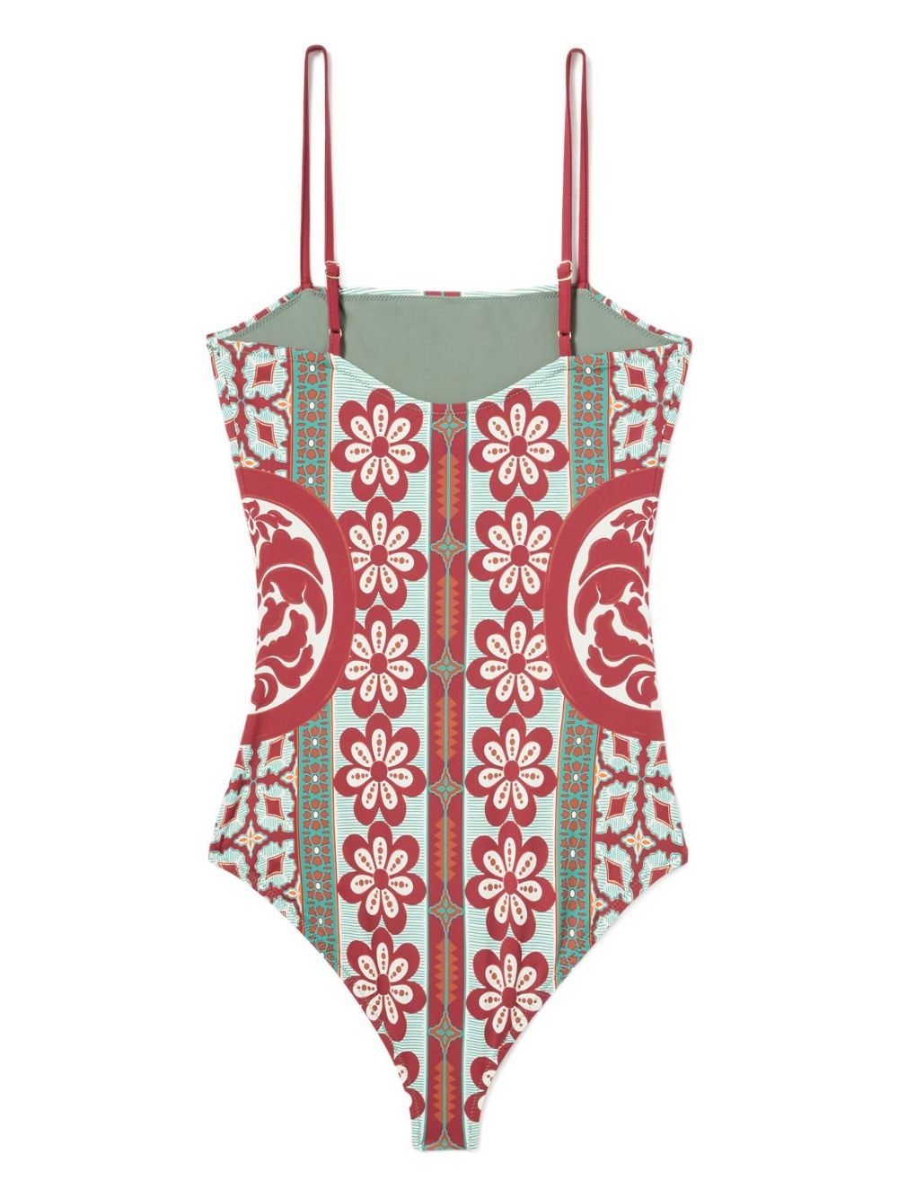 Elle floral-print swimsuit - 2
