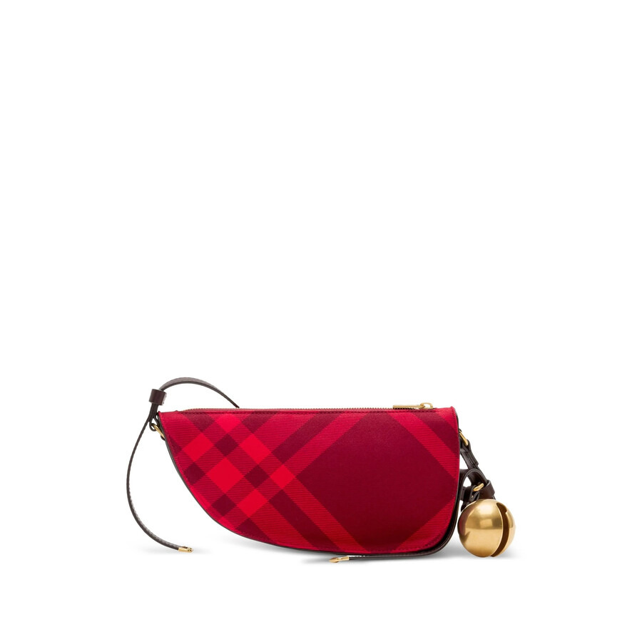 Burberry Mini Shield Check-Pattern Shoulder Bag - 2