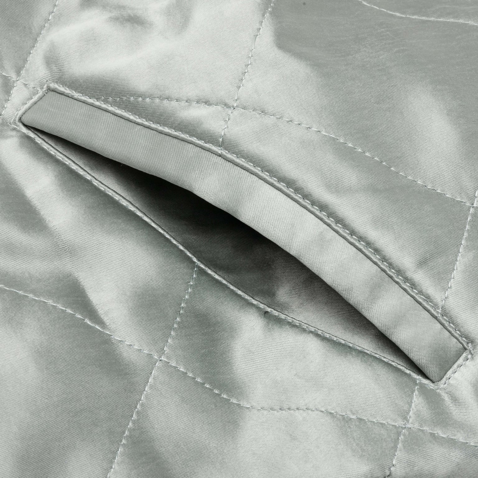 PALM ANGELS LIFE IS PALM SOUVENIR JACKET - GREY/BLACK - 4