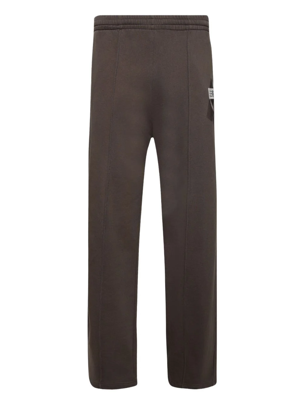elasticated waistband trousers - 1