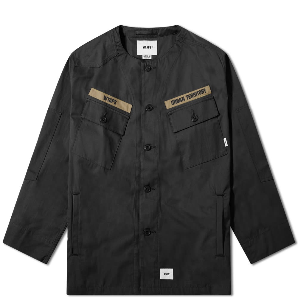 WTAPS Collarless Scout Shirt - 1