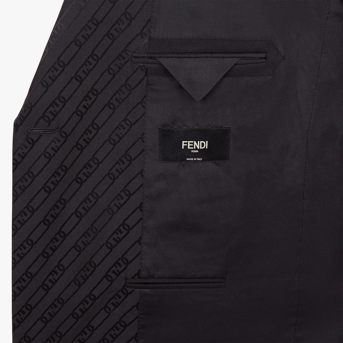 Black wool suit - 4