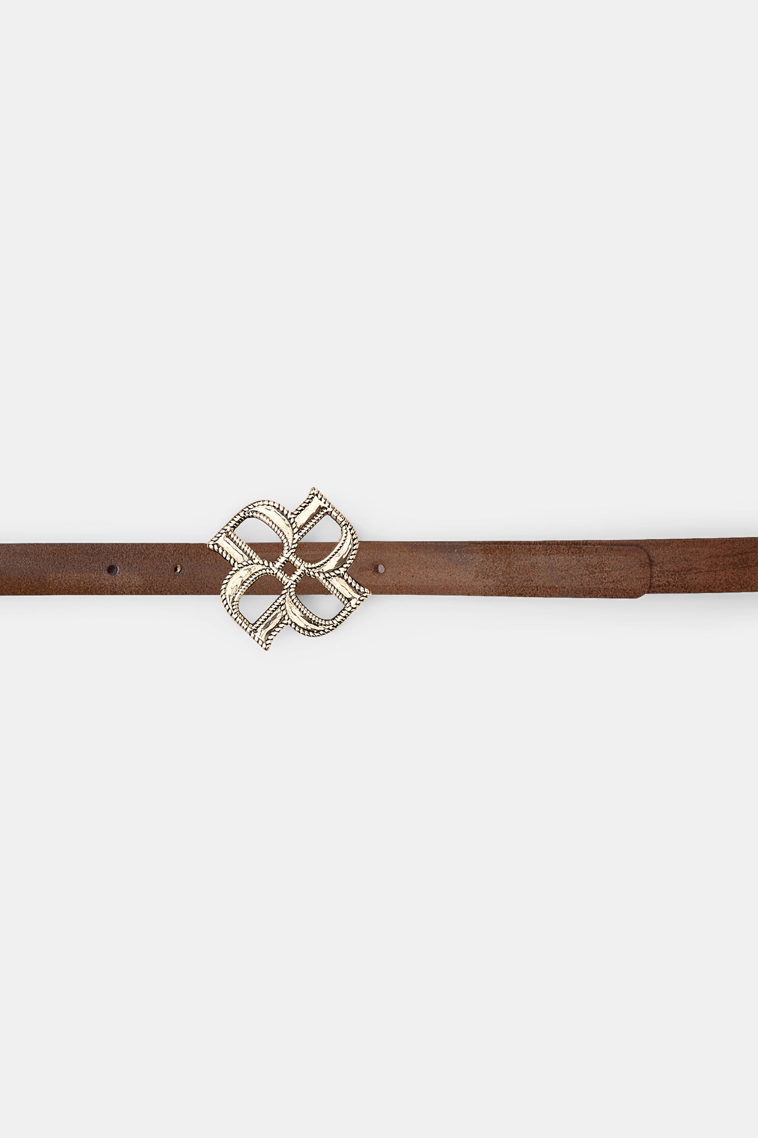 VINTAGE ROSE drose belt 2cm vintage cuoio - 6