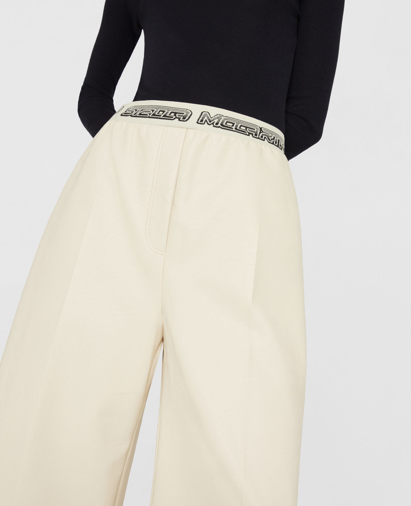 Logo Tape Cropped Trousers 4