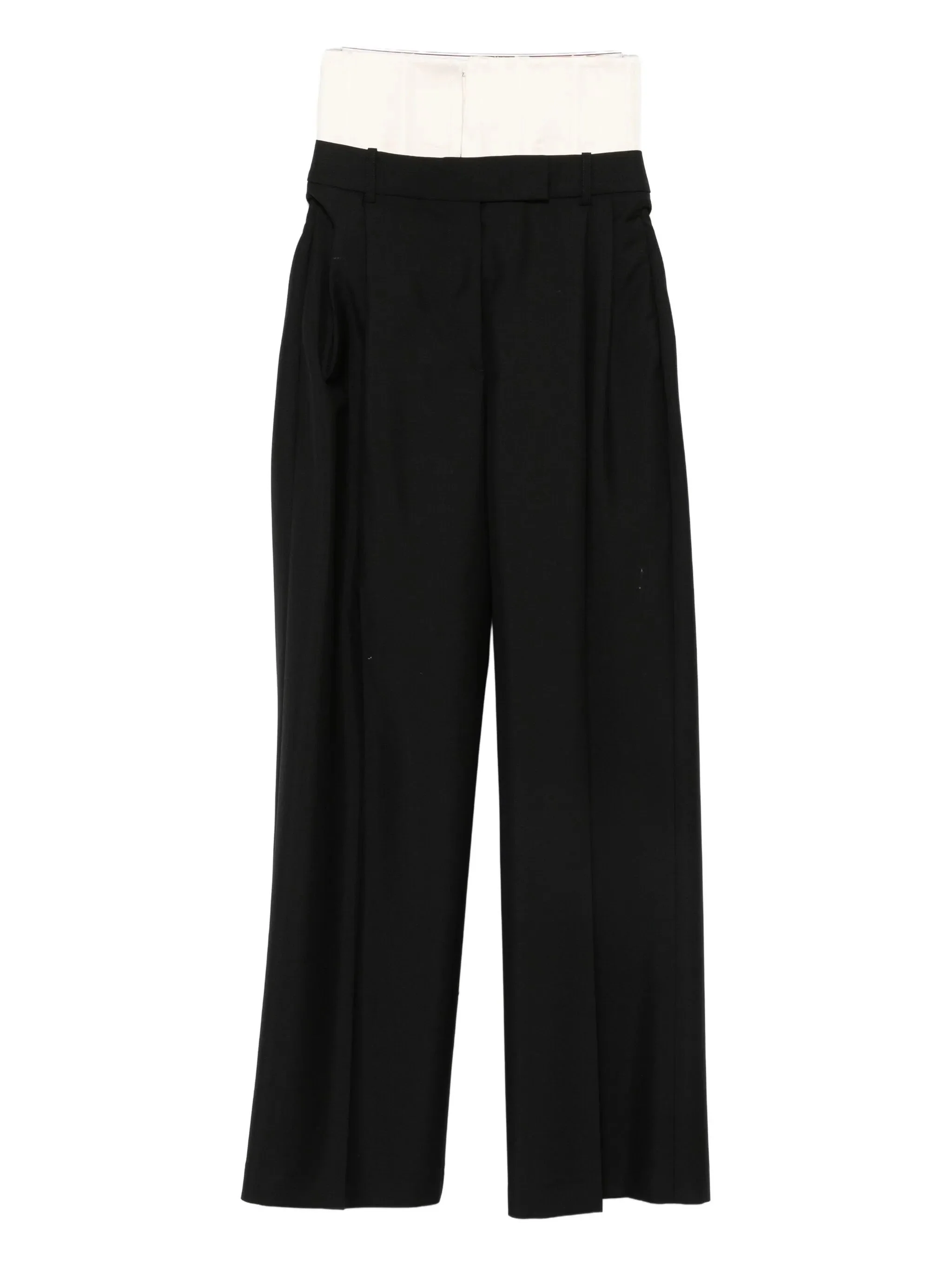 Rohe Layered-effect Pleated Trousers - 1