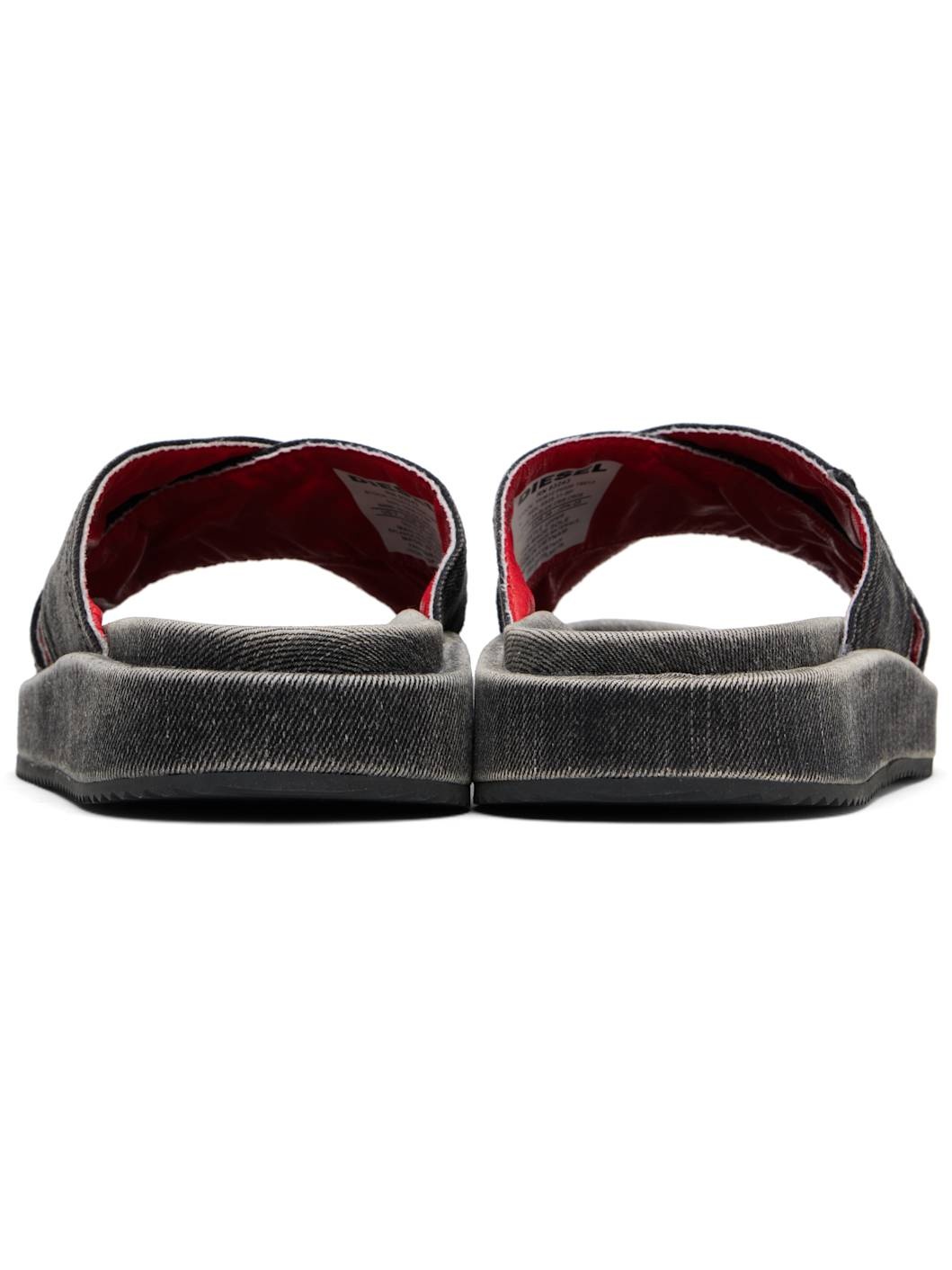 Black Sa-Slide Cris Cros Sandals - 2