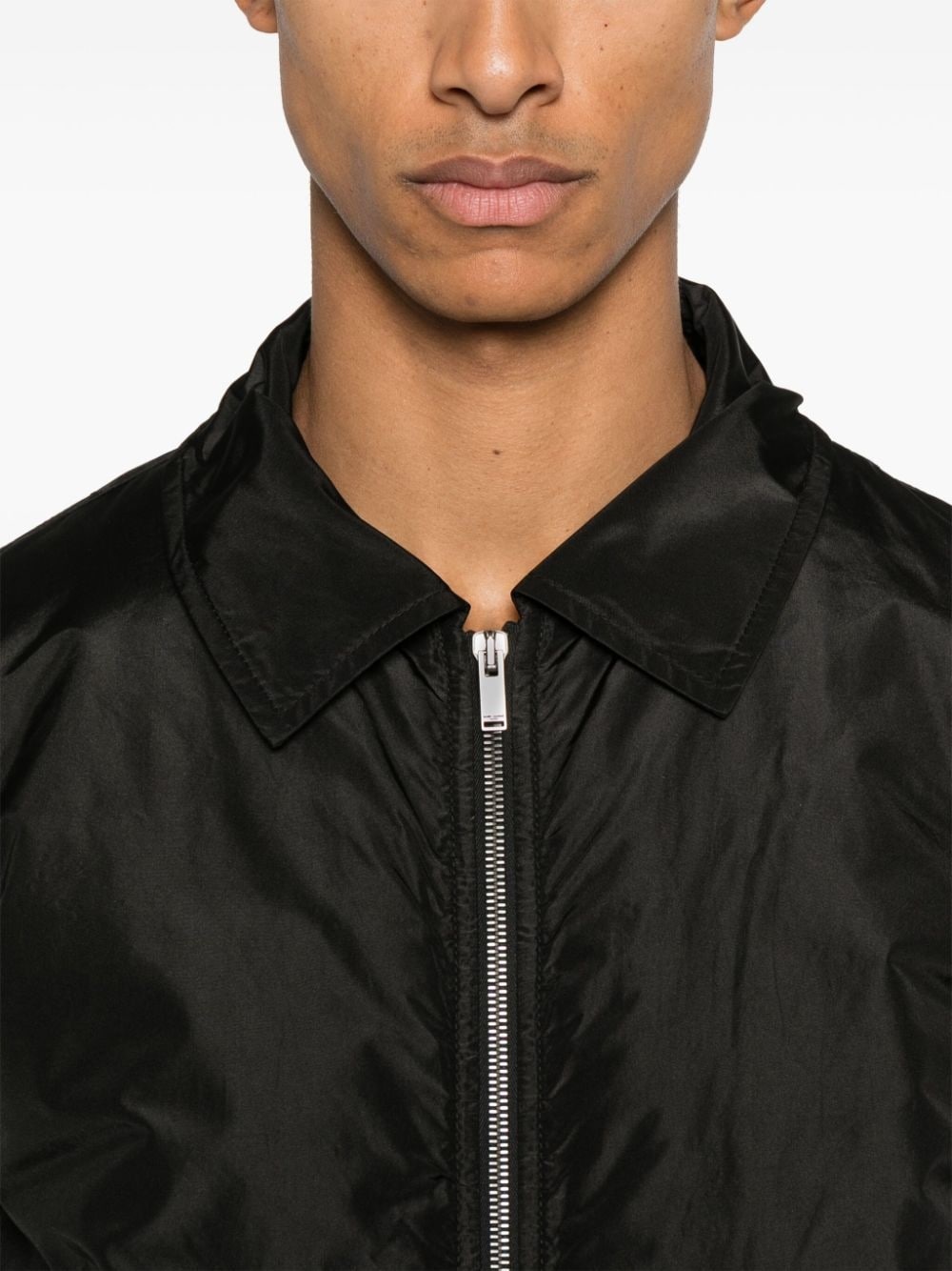 silk bomber jacket - 5