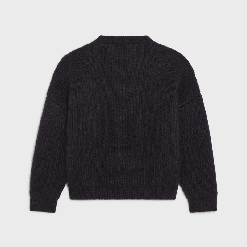 CELINE BOXY FLAG SWEATER IN MOHAIR outlook