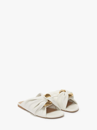 JW Anderson CORNER LEATHER FLATS outlook