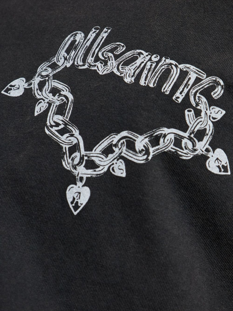 drip chain print t-shirt 5
