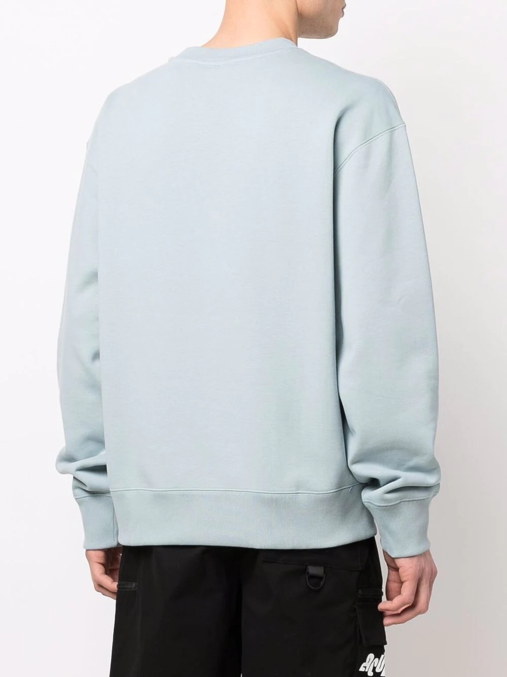 logo-embroidered sweatshirt - 4