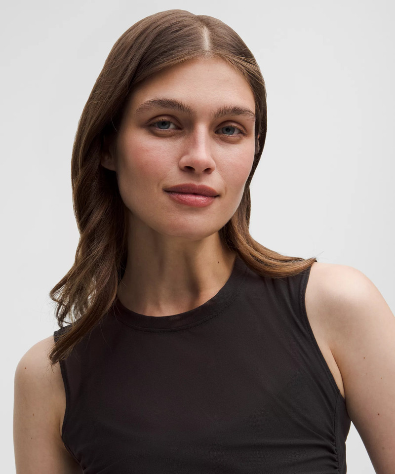 Mesh Ruched Tank Top 4