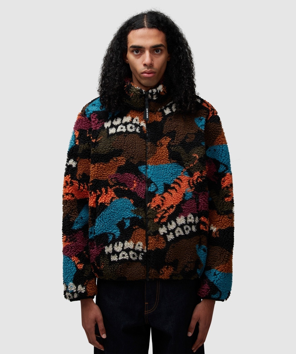Human Made Animal fleece jacket | sevenstore | REVERSIBLE Human Made Animal fleece jacket | sevenstore | REVERSIBLE