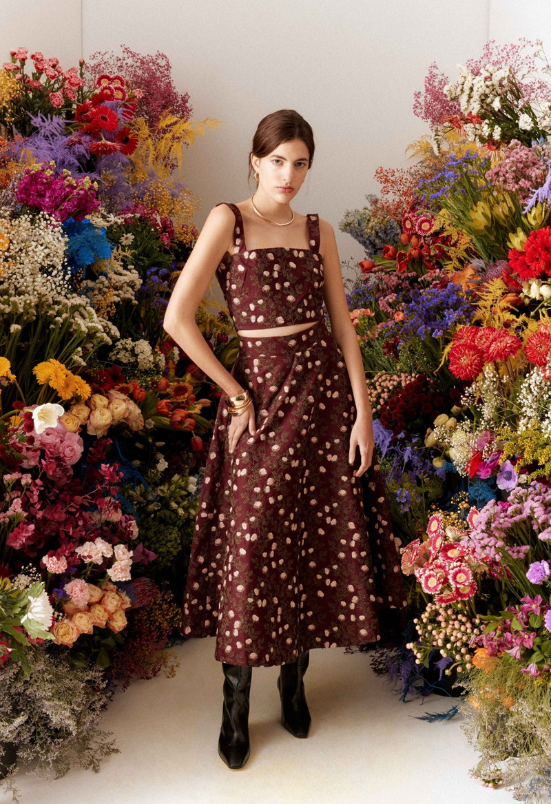 Bergamota Colibrí Maxi Skirt 4