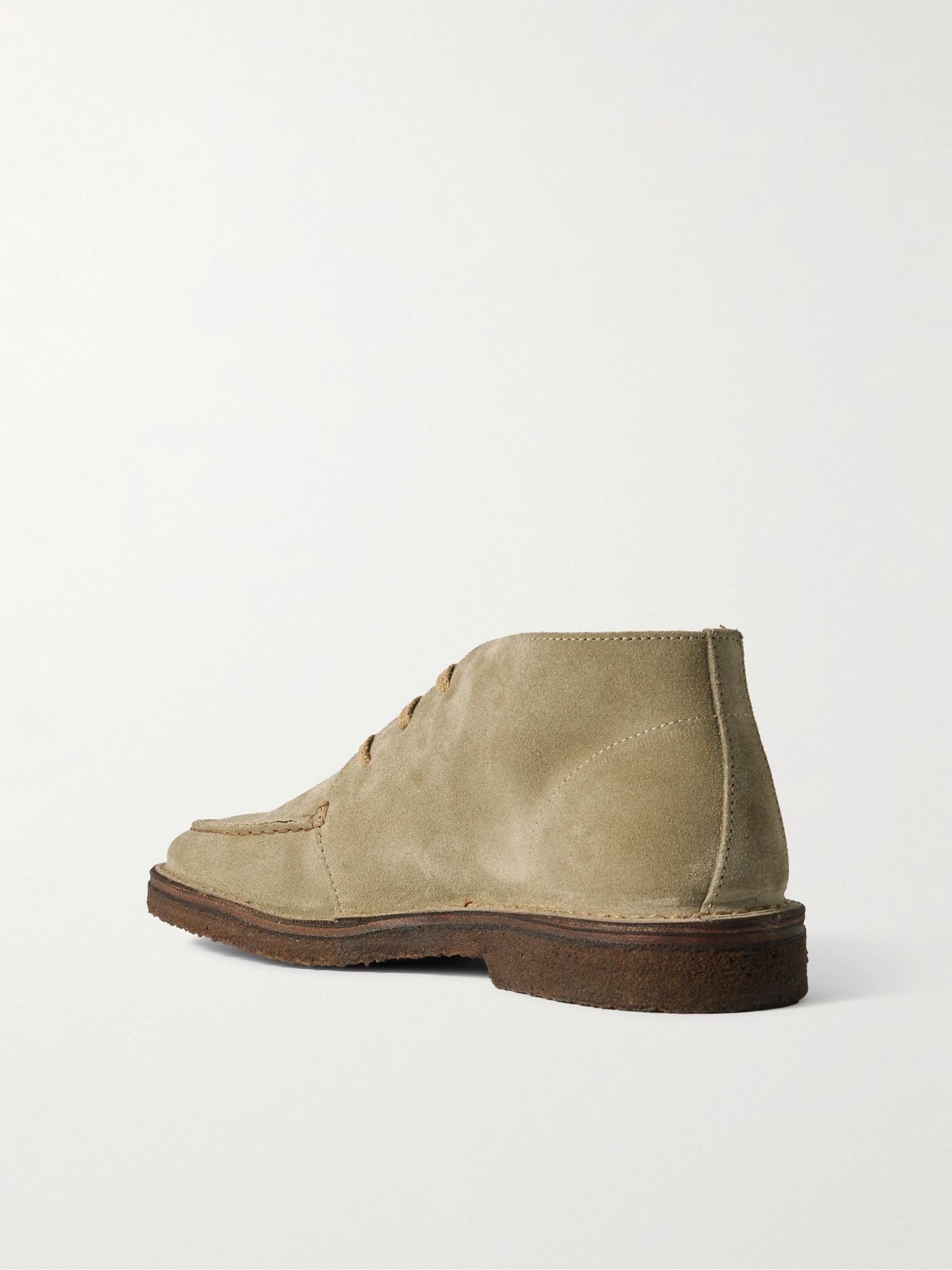 Crosby Suede Chukka Boots Beige - 4