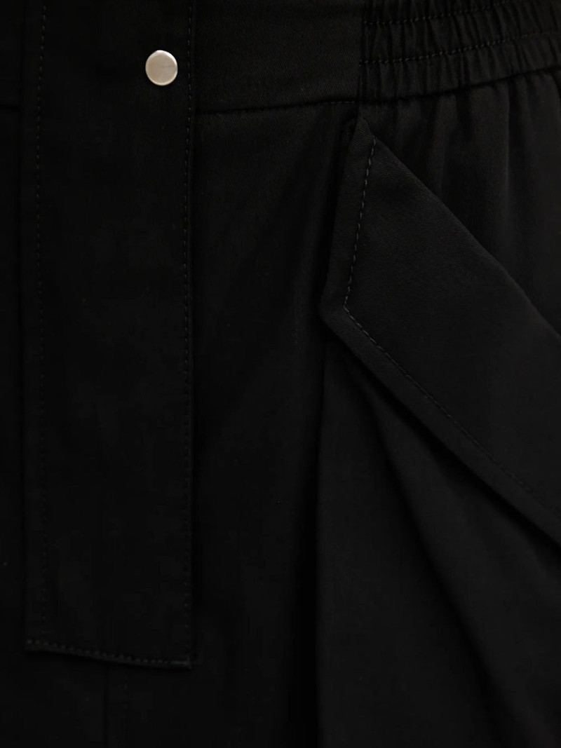 elasticated cotton midi skirt 5
