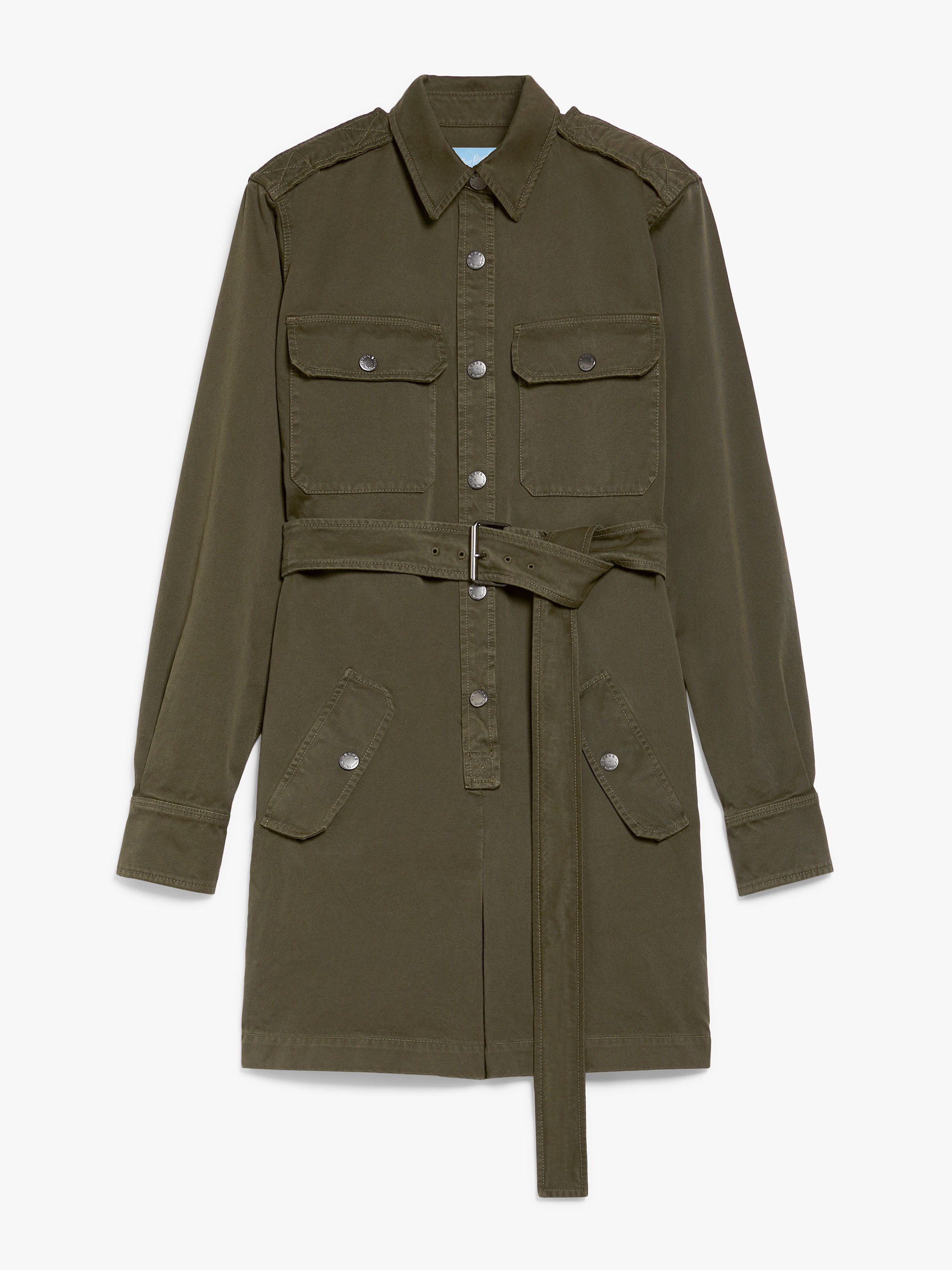 MANAGER Cotton gabardine cargo jumpsuit - 1
