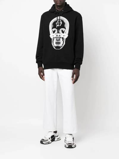 PHILIPP PLEIN skull print hoodie outlook