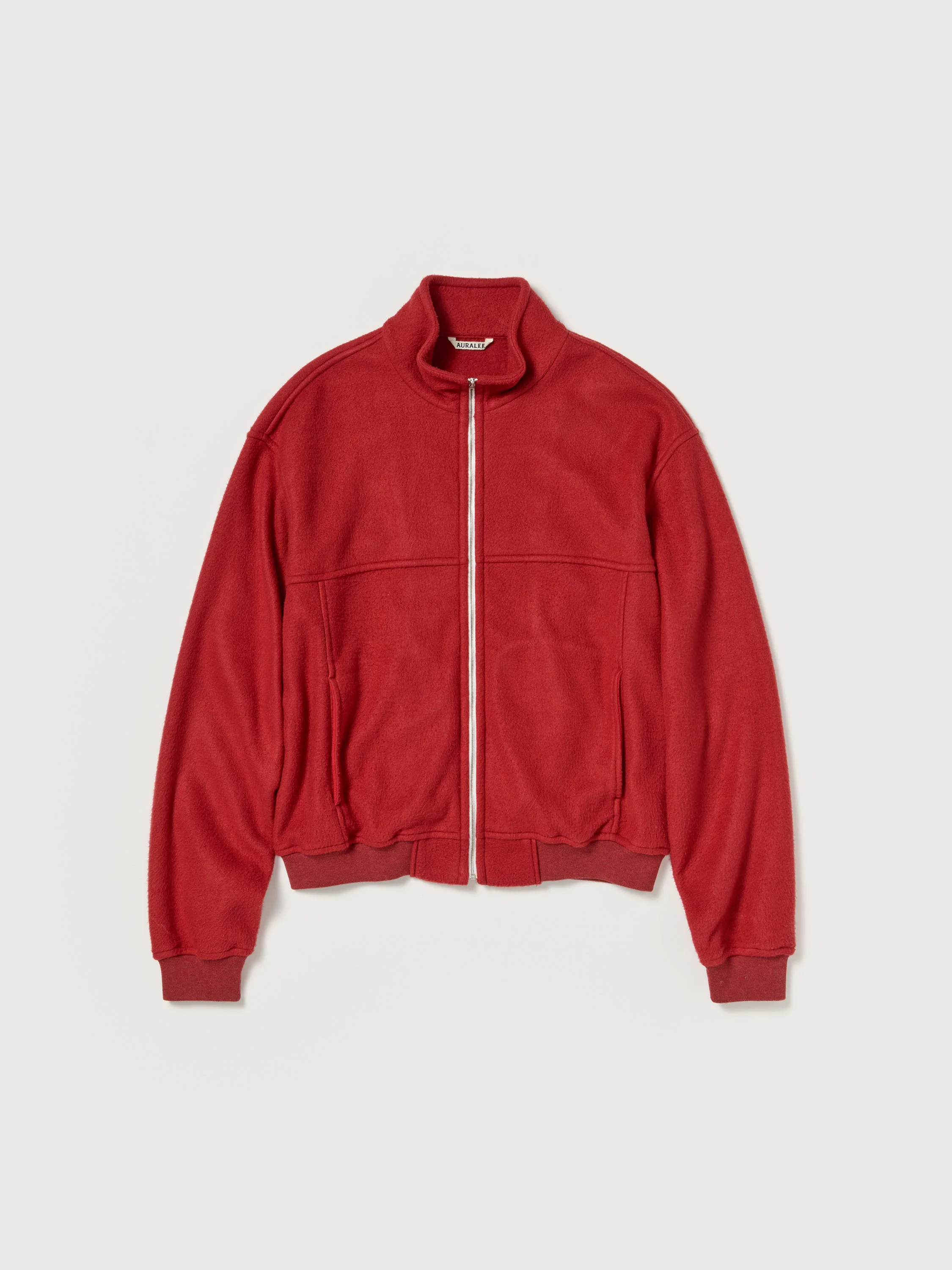 PURE SILK COMFORT FLEECE ZIP BLOUSON - 1
