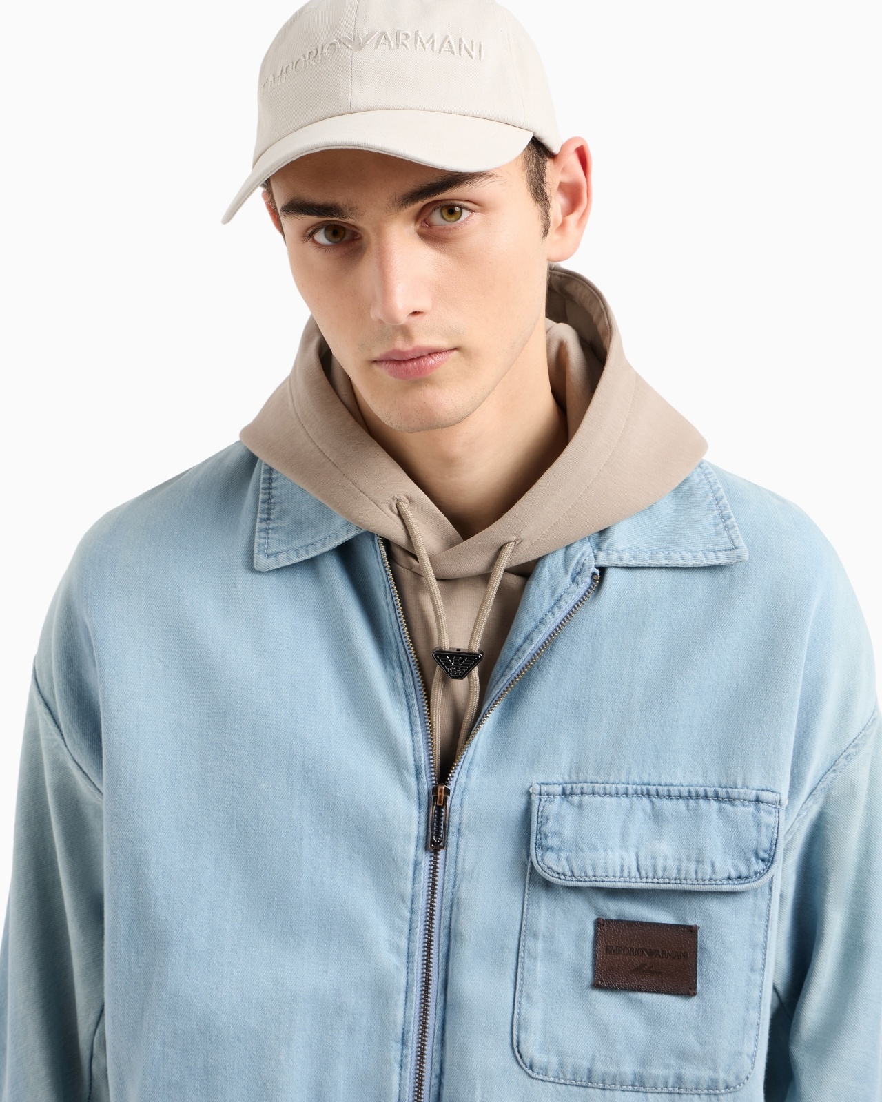 BASEBALL CAP WITH EMPORIO ARMANI EMBROIDERY - 3