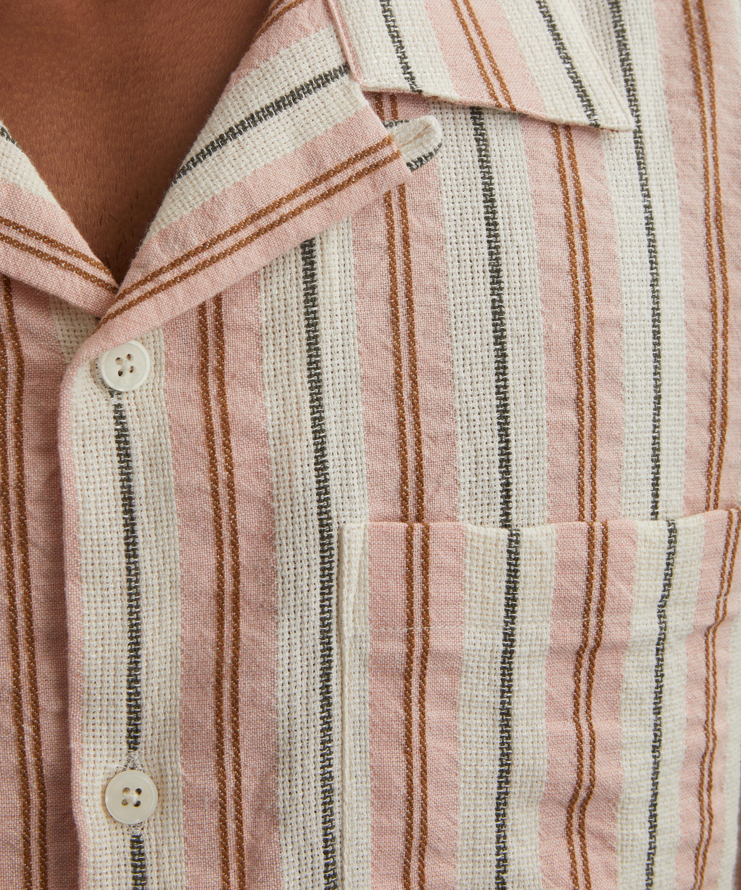 Julio Striped Linen-Blend Shirt - 5