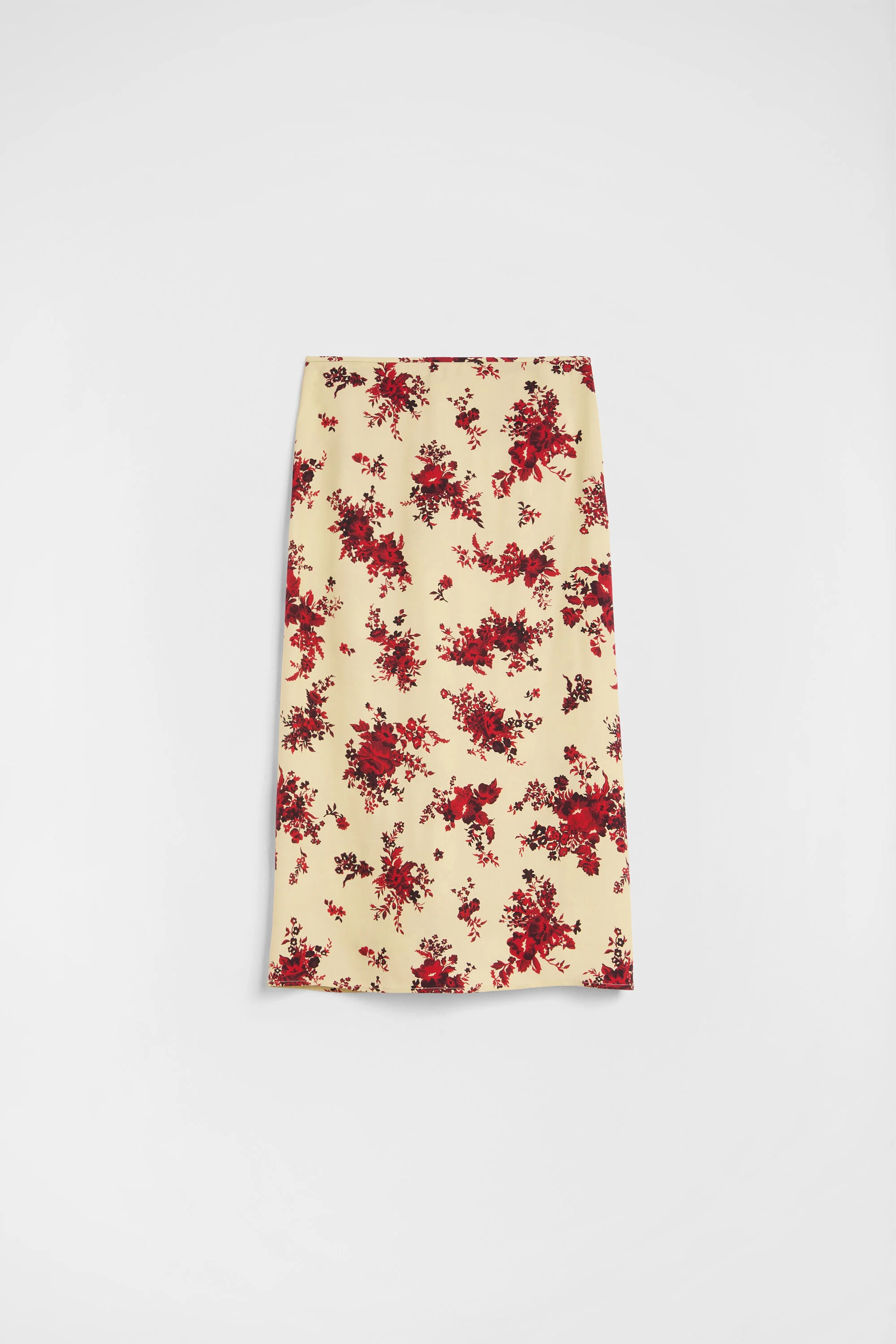 Envers Satin Printed Skirt - 1