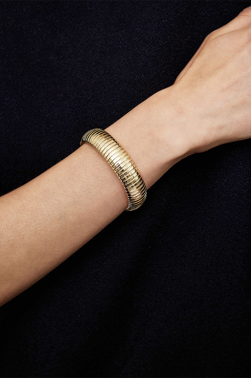 Coil Chain Bracelet - Gold - 2