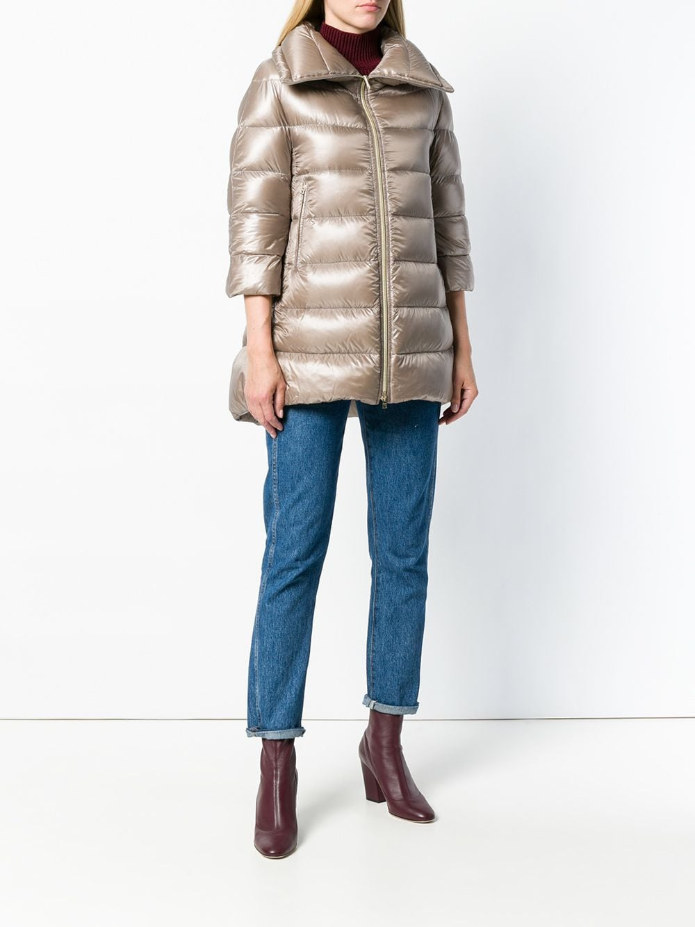 Herno Coats Dove Grey - 3